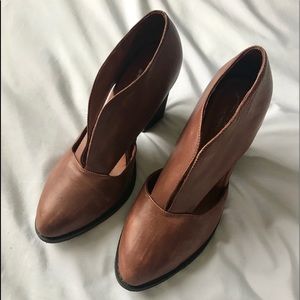 JEFFREY CAMPBELL | for Free People Deep V Bootie